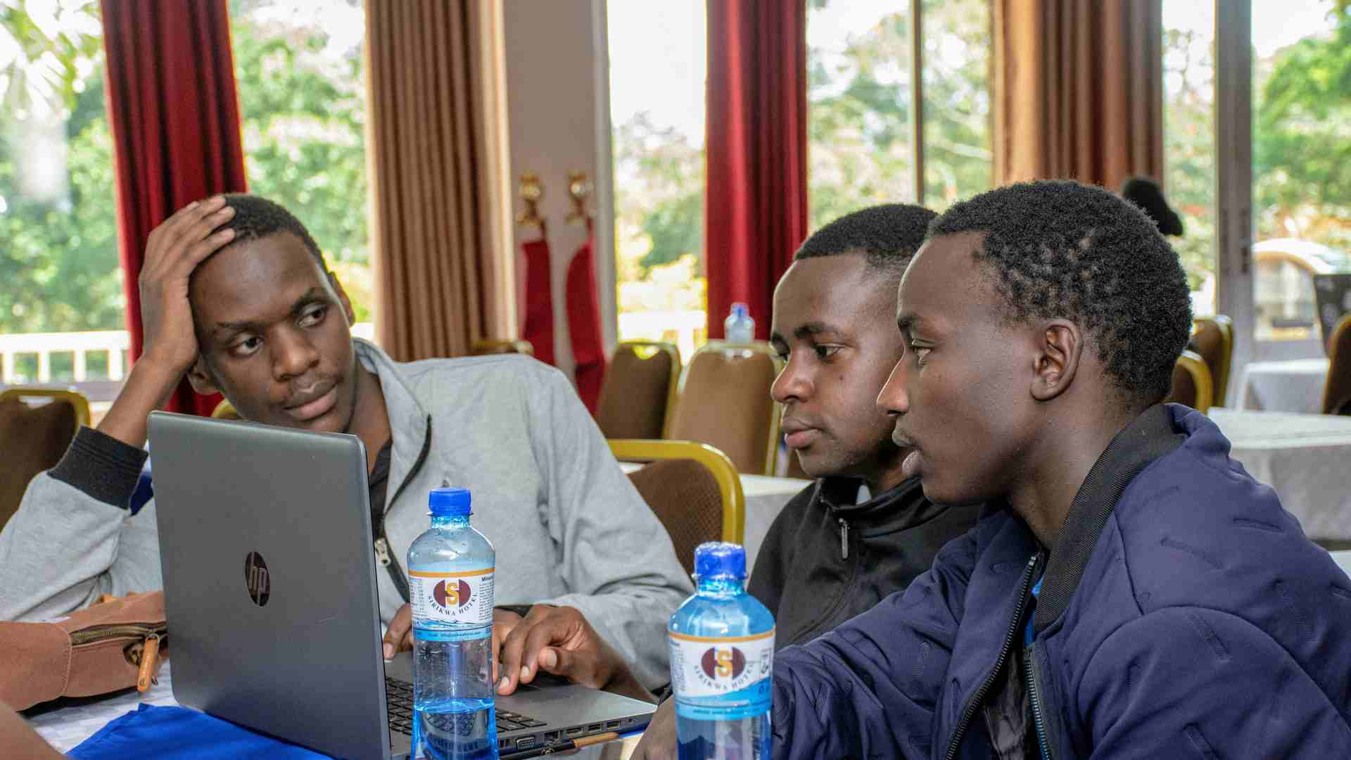 Students in hands-on practical session